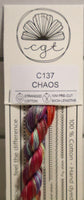 Chaos C137 Limited Edition Hand Dyed 6-Strand Floss By Cottage Garden Threads