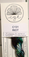 Riot C131 Limited Edition Hand Dyed 6-Strand Floss By Cottage Garden Threads (Copy)