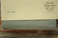 16 ct. Twilight Blue/Smokey Pearl Prepackaged Aida By Wichelt 18" x 25"