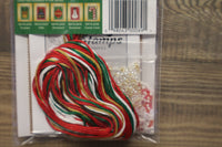 Christmas Tree Charmed Stamp Ornament Mill Hill Counted Glass Bead Kit
