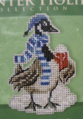 Canada Goose Ornament / Magnet Mill Hill Counted Glass Bead Kit