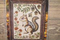 The Chipmunk - A year in the Woods II - Part 6 Cross Stitch Pattern
