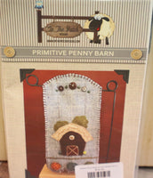 Primitive Penny Barn Wool Applique Kit by In The Patch Designs-  Pattern Fabrics, Notions