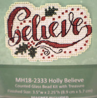 Mill Hill Believe Seasonal Ornament MH18-2333