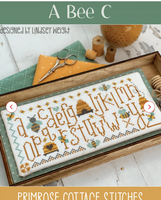 A Bee C Cross Stitch Pattern by Lindsey Weight of Primrose Cottage -