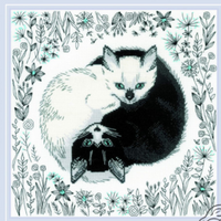 Yin & Yang Counted Cross Stitch kit By RIOLIS