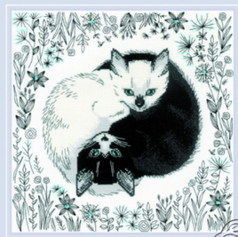 Yin & Yang Counted Cross Stitch kit By RIOLIS