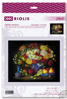 Still Life With Chrysanthemums Counted Cross Stitch Kit RIOLIS