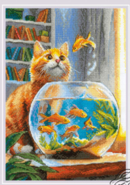 Ginger Observer Counted Cross Stitch kit By RIOLIS
