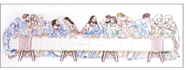 The Last Supper Stamped Embroidery Kit By Design Works