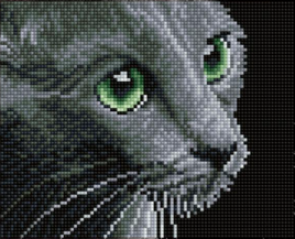 Smokey Gray Diamond Dotz Simply Dotz Diamond Art Kit 10" X 8"