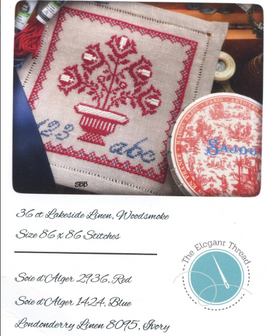 The Elegant Thread - *Limited Edition* Le Panier de Paris - Maison Sajou Collector's Tin #2 of 4 (Red Tin)