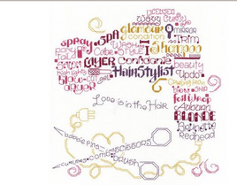 Let's Get Styled Counted Cross Stitch Kit By Ursula Michael - Imaginating