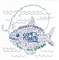 Let's Go Fishing Counted Cross Stitch Kit By Ursula Michael Imaginating