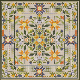 Summer Afternoon Cross Stitch Pattern By Carolyn Manning Designs