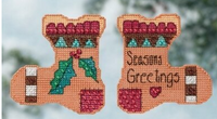 Season's Greeting Stocking Mill Hill Sticks ST14-1614