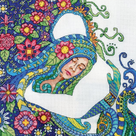 The Embrace Cross Stitch Kit By Design Works