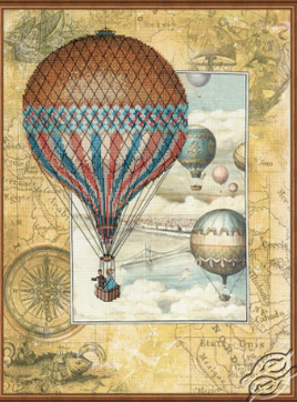 Around The World Cross Stitch kit By RIOLIS