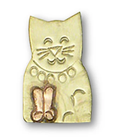 Kitty Cat, Magnetic Mini Minder-Needle Nanny, Puffin & Company