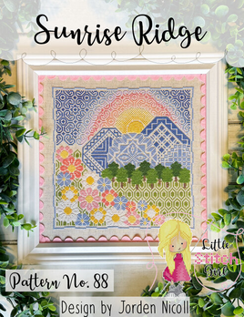 Sunrise Ridge Cross Stitch Pattern by Little Stitch Girl