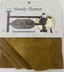 Cappuccino Wooly Charms By In the Patch Designs