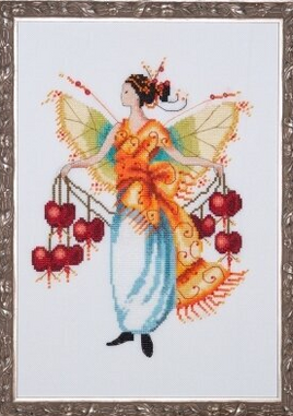 Bleeding Heart Nora Corbett / Mirabilia Pixie Blossoms Collection Cross Stitch Paper Pattern