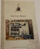 How To Be A Mermaid  -  Cross Stitch Paper Pattern By The Primitive Hare