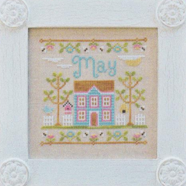 May Cottage Cross Stitch Pattern By Country Cottage Needleworks