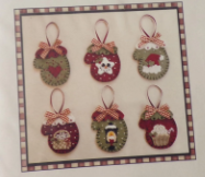 Merry Mittens Wool Applique Paper Pattern By Penny Lane Primitives