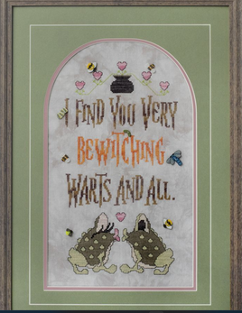 Bewitching Toads Cross Stitch leaflet By Glendon Place