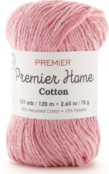 Pastel Pink Premier Home Cotton Yarn