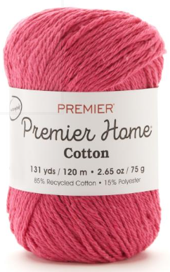 Fuchia Pink Premier Home Cotton Yarn