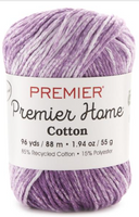 Violet Splash Premier Home Cotton Multi Yarn