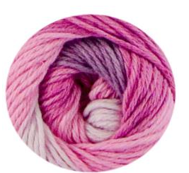 Pink Stripe Premier Home Cotton Multi Yarn