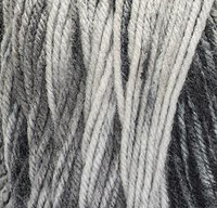 Newsprint Red Heart Super Saver Bitty Stripes Yarn