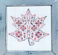 Autumn Leaf Cross Stitch Pattern By Textilly Crafts