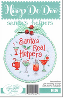Hoop De Doo Santa's Helpers Cross Stitch Pattern By Sue Hillis Designs