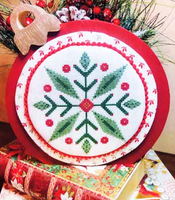Holly Snowflake Cross Stitch Pattern By Textilly Crafts