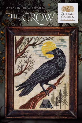 The Crow - A year in the Woods II - Part 4 Cross Stitch Pattern