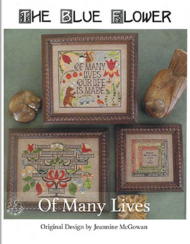 Of Many Lives Cross Stitch Pattern By The Blue Flower