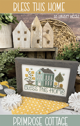 Bless This Home Cross Stitch Pattern By Primrose Cottage