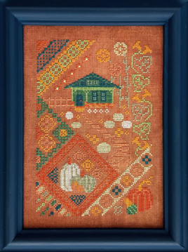 Green Bungalow Cross Stitch Pattern By JedX