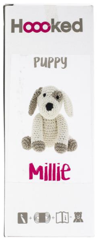 Millie the Puppy Hooked Amigurumi Kit