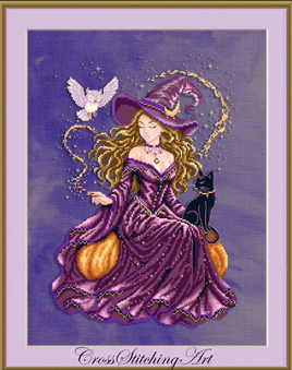 Belle Cross Stitch Pattern by Cross Stitching Art