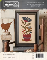 Bird and Bloom # BMB3015 Wool Applique Pattern By Buttermilk Basin