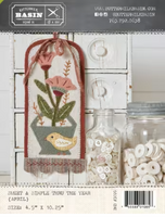 Sweet and Simple April # BMB3076 Wool Applique Pattern By Buttermilk Basin
