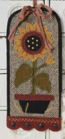 Sweet and Simple August # BMB3077 Wool Applique Pattern By Buttermilk Basin