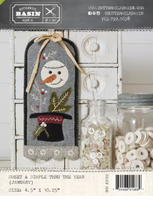Sweet and Simple January # BMB3079 Wool Applique Pattern By Buttermilk Basin