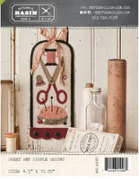 Sweet and Simple Sewing # BMB3087 Wool Applique Pattern By Buttermilk Basin