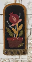 Sweet and Simple December # BMB3281 Wool Applique Pattern By Buttermilk Basin
